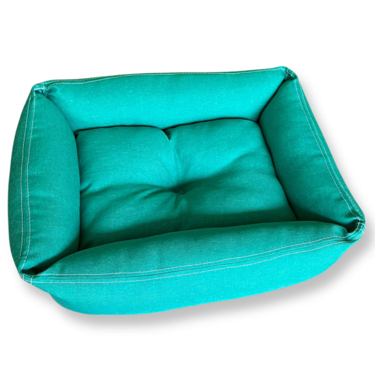 PET-À-PORTER  moderna cama para perro modelo Denim, Comoda y resistente, color Aqua, medidas a elegir - Imagen 3
