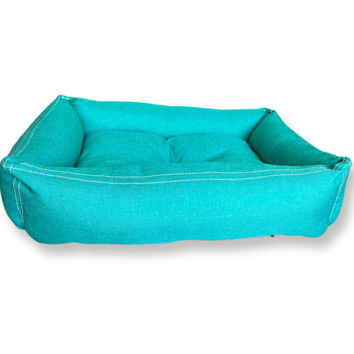 PET-À-PORTER  moderna cama para perro modelo Denim, Comoda y resistente, color Aqua, medidas a elegir - Imagen 2