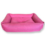 PET-À-PORTER  moderna cama para perro modelo Denim, Comoda y resistente, color ROSA, medidas a elegir - Imagen 2