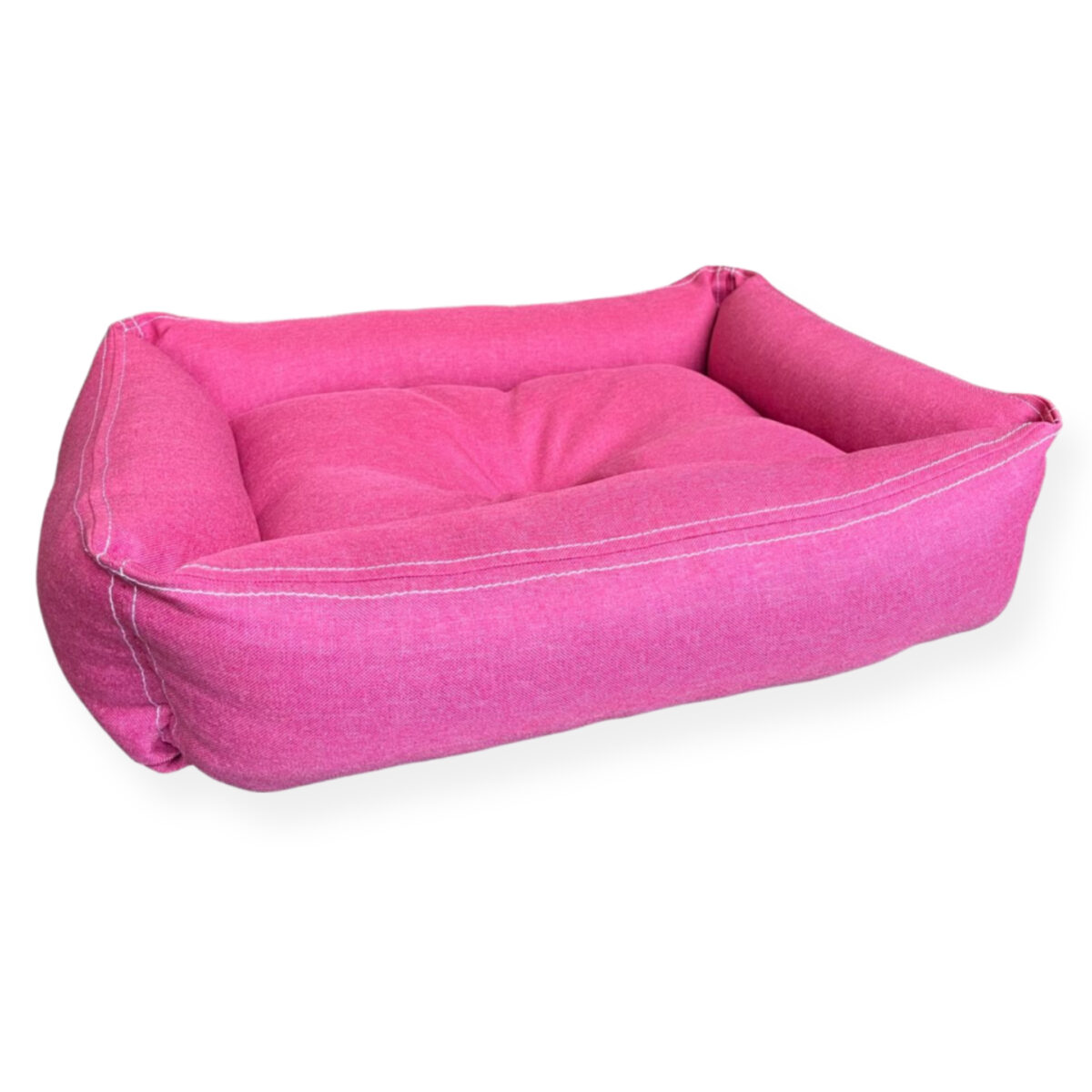 PET-À-PORTER  moderna cama para perro modelo Denim, Comoda y resistente, color ROSA, medidas a elegir - Imagen 1