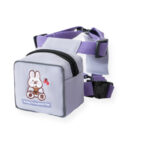 Mochila con correa color morado