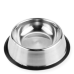 PET-A-PORTER PLATO PARA MASCOTA DE ACERO INOXIDABLE CON BASE ANTIDERRAPANTE
