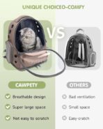 Mochila Capsula Para Mascotas Premium, Resistente Y Cómod - Imagen 6