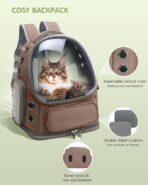Mochila Capsula Para Mascotas Premium, Resistente Y Cómod - Imagen 5
