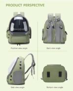 Mochila Capsula Para Mascotas Premium, Resistente Y Cómod - Imagen 3